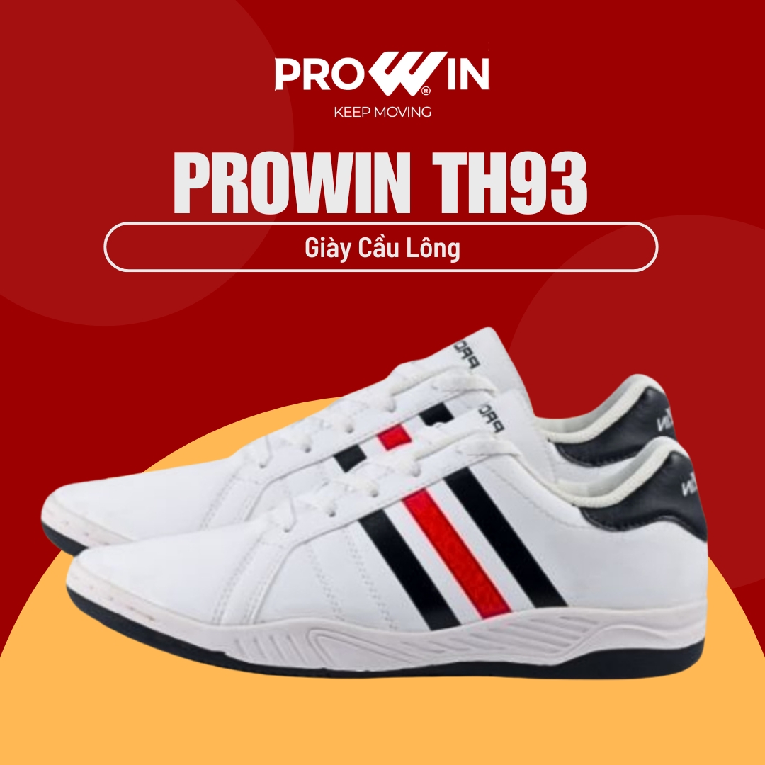 Giày cầu lông Prowin TH93 Chính Hãng giày đánh cầu lông đế chống trơn trượt