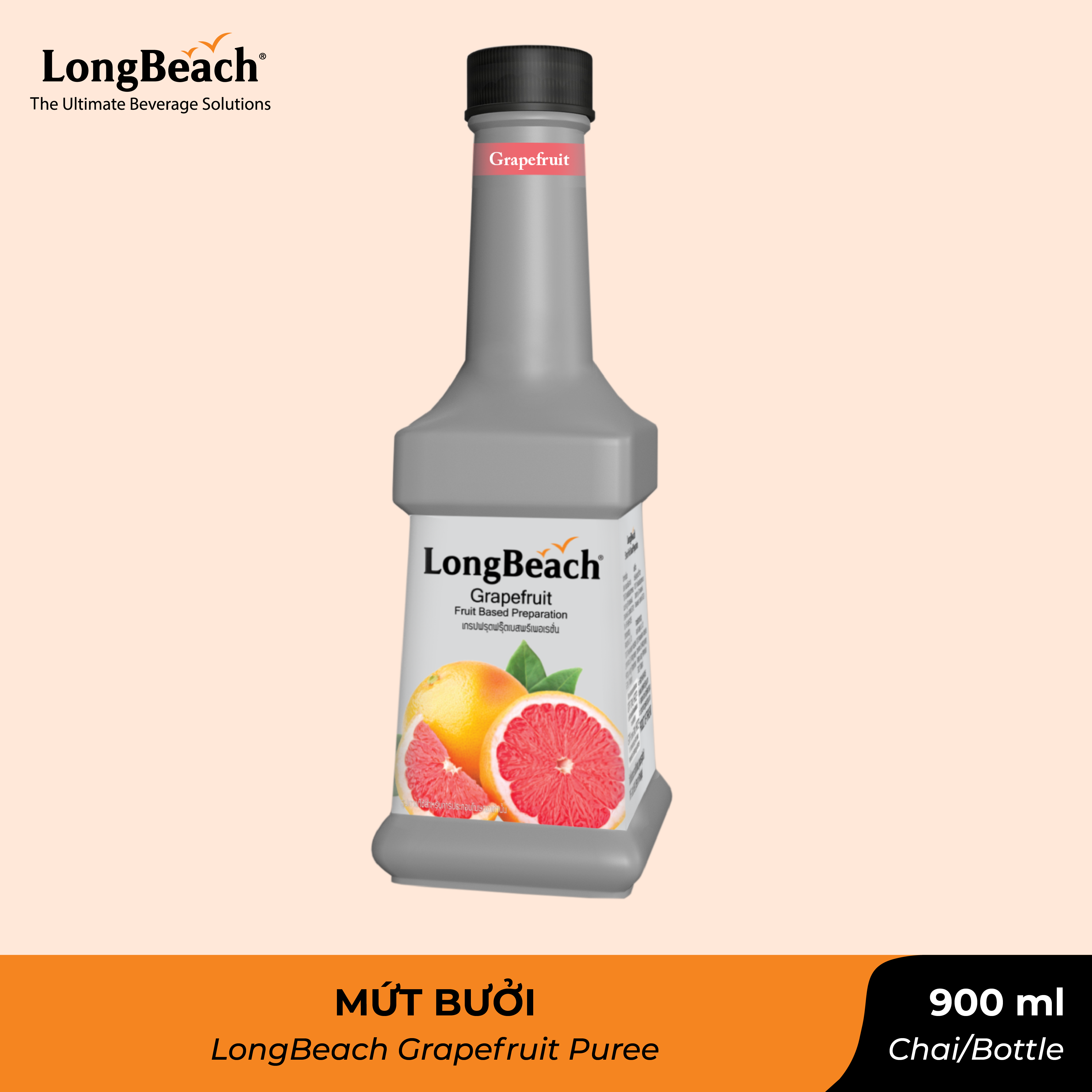 Mứt bưởi longbeach 900ml