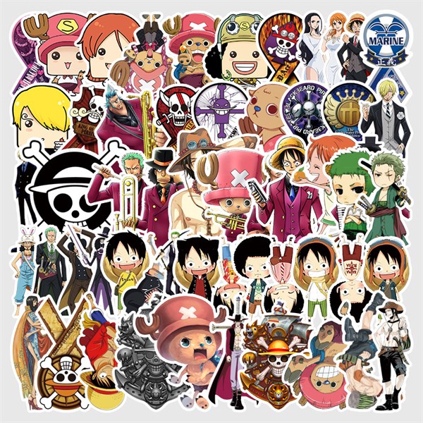 Bộ 56 sticker one piece