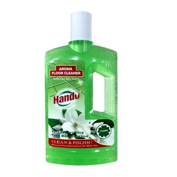 Nước lau sàn diệt khuẩn đậm đặc Hando 1L Hương Hoa Nhài BH471