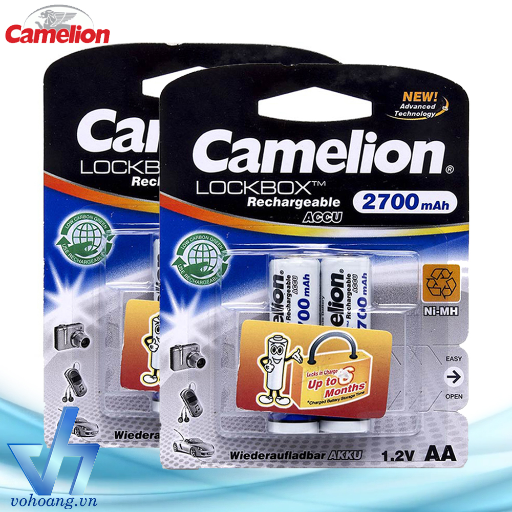Pin sạc aa camelion 2700mah