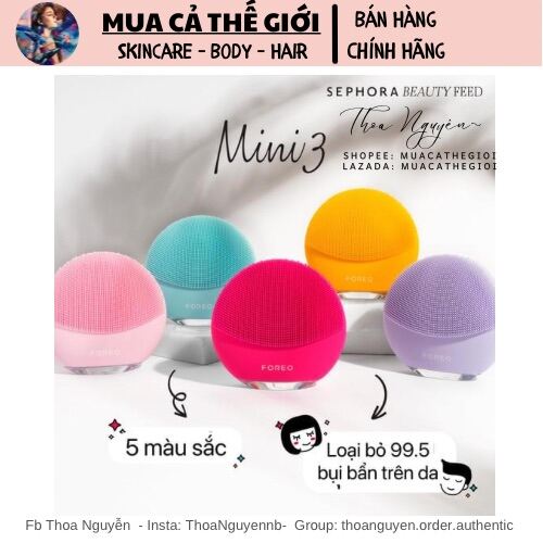 Máy rửa mặt Foreo Luna Mini