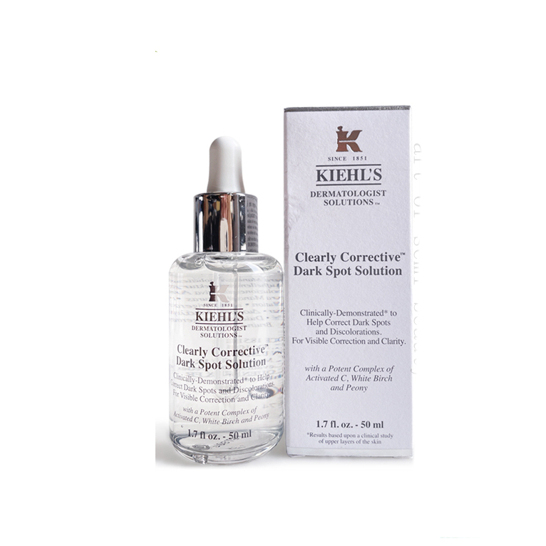 Tinh chất serum làm sáng da & mờ thâm mụn kiehl's clearly corrective™ dark spot solution 30ml