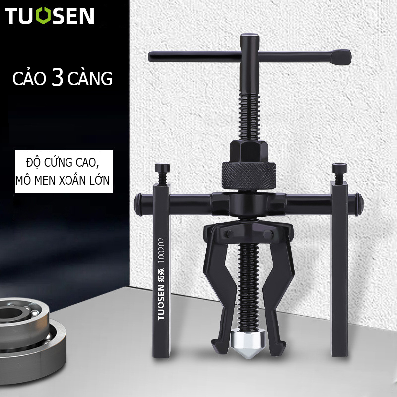 Dụng cụ tháo vòng bi 3 càng, cảo 3 chấu - Một sản phẩm Hãng TUOSEN