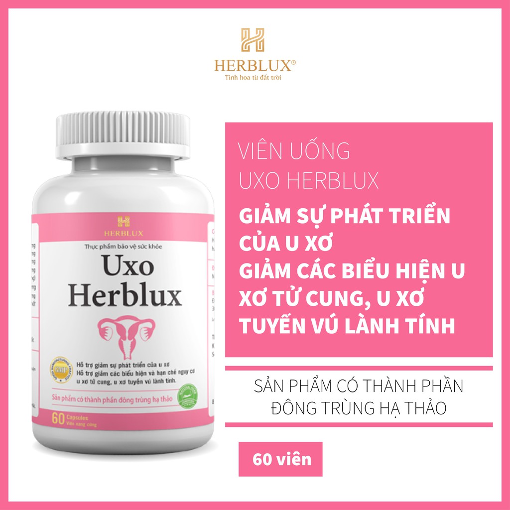 Uxo Herblux tiêu sạch u xơ tử cung