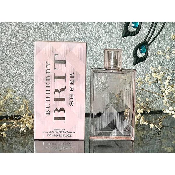 - nước hoa nữ burberry brit sheer edt 100ml