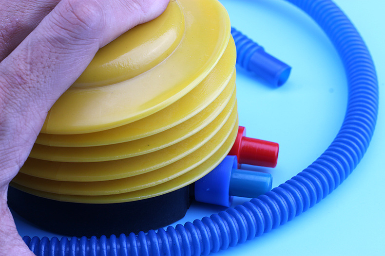 Bơm tay mini 2 đầu hút và thổi bơm các loại phao