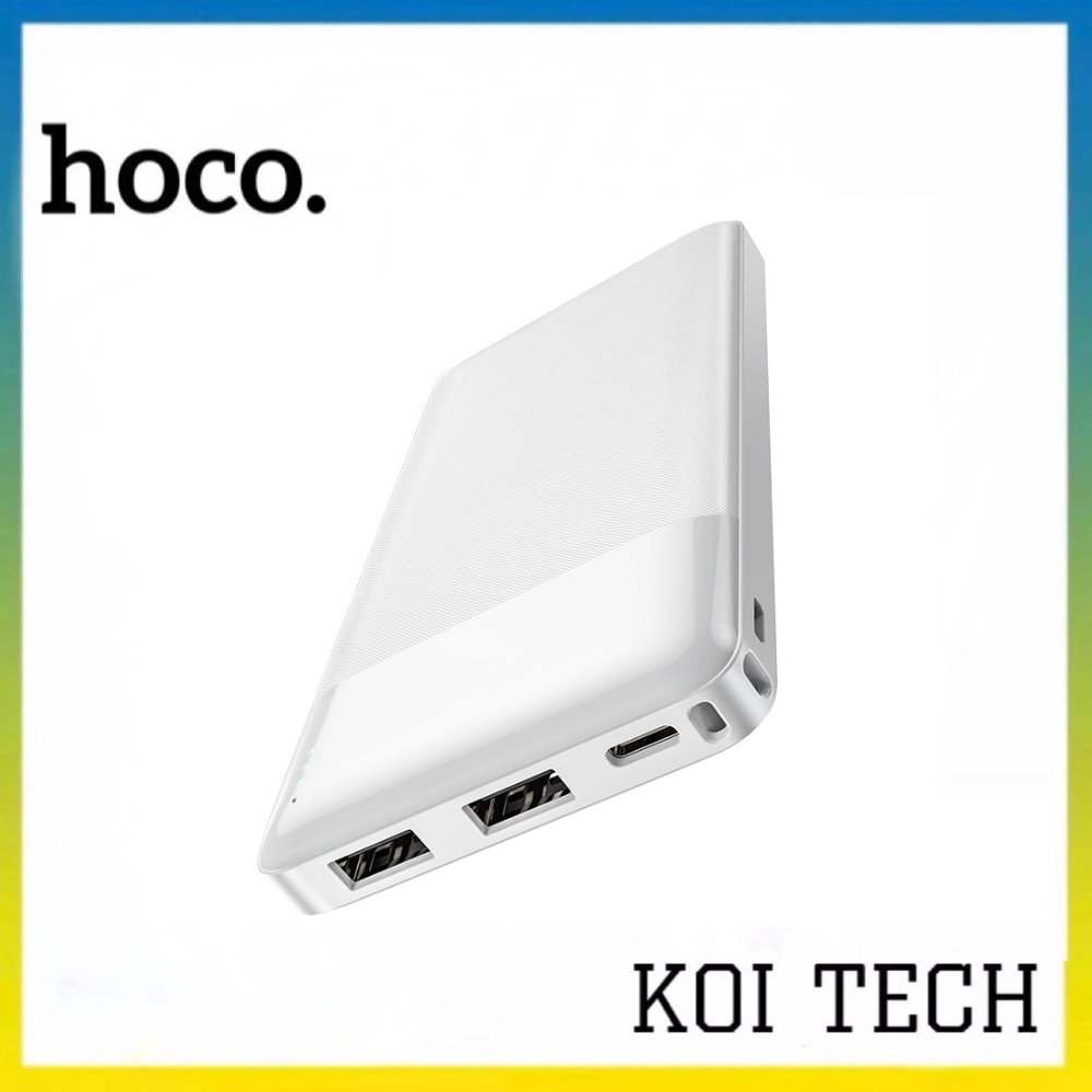 Pin sạc dự phòng 10000mAh hoco 2 cổng usb - pin sạc dự phòng dung lượng 10000mah có 2 cổng usb tích điện ổn định - KOI TECH