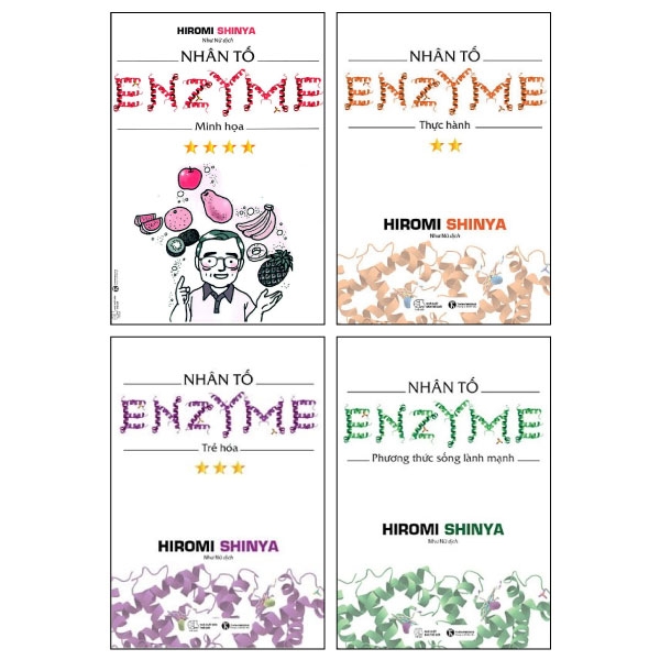 Fahasa - combo sách hay nhân tố enzyme - tái bản