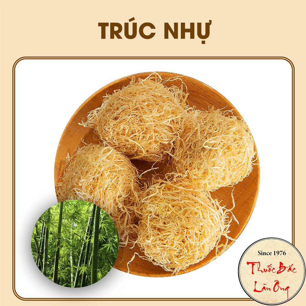 Trúc nhự 1Kg, trúc nhị thanh, đạm trúc nhự khô, thơm - Lãn Ông