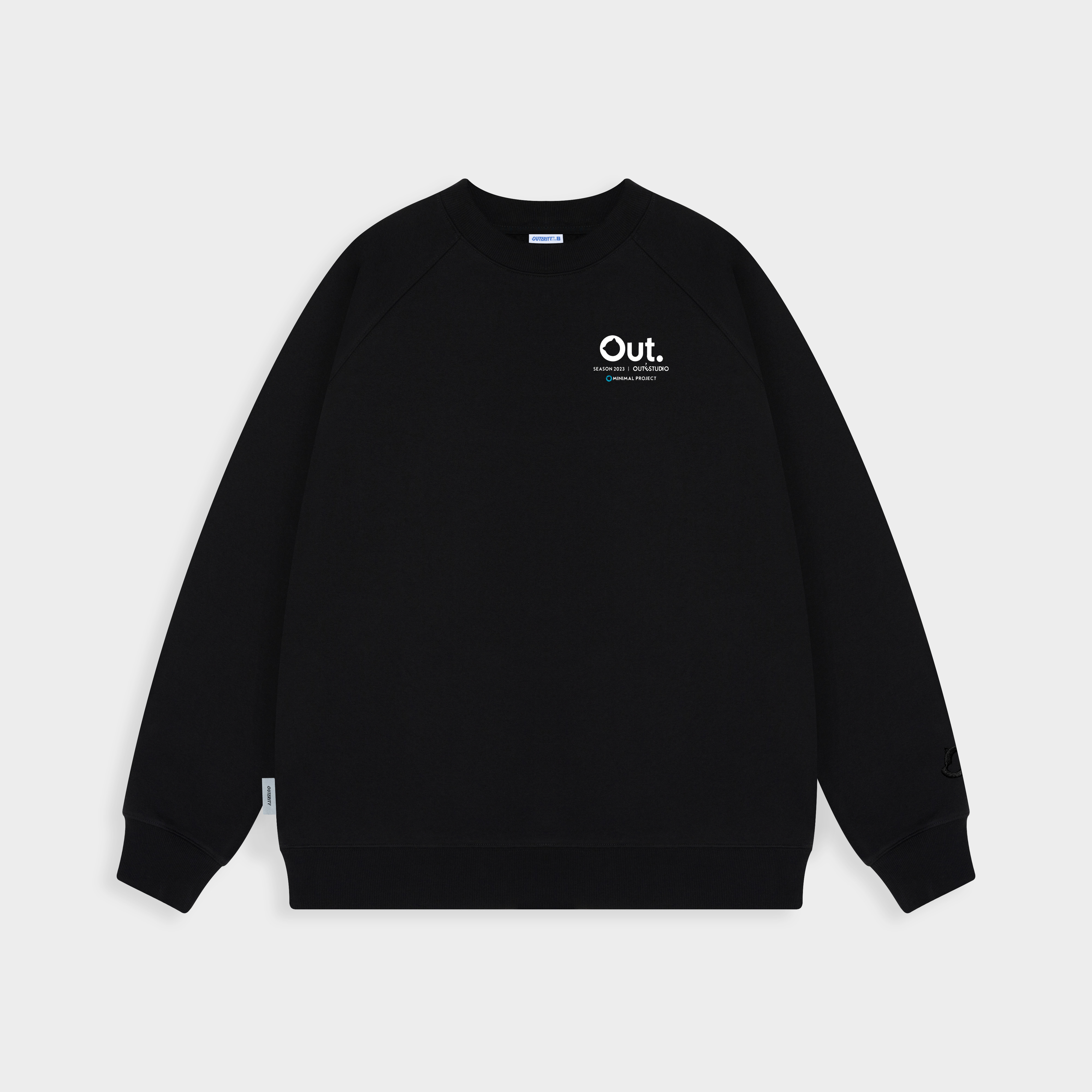 Áo sweater outerity collection té / màu đen - aso3001