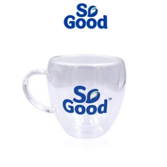 Cốc Ly thủy tinh So Good 250ml màu ngẫu nhiên