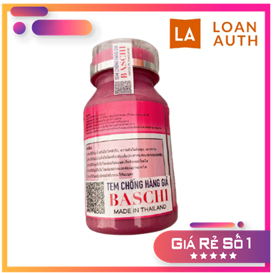 giảm cân ba-chi hồng hộp 40 viên màu đỏ trắng không gây mệt- giảm 5-7kg 1 hộp - shop loan auth