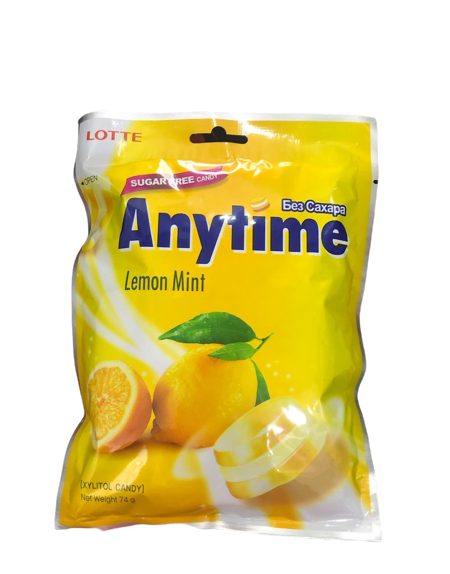 Lotte Xylitol Anytime Vị Chanh Bạc Hà