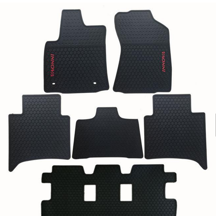 Thảm sàn, lót sàn cao su 3D cho #Toyota Innova 2016-2021( hàng cao cấp)