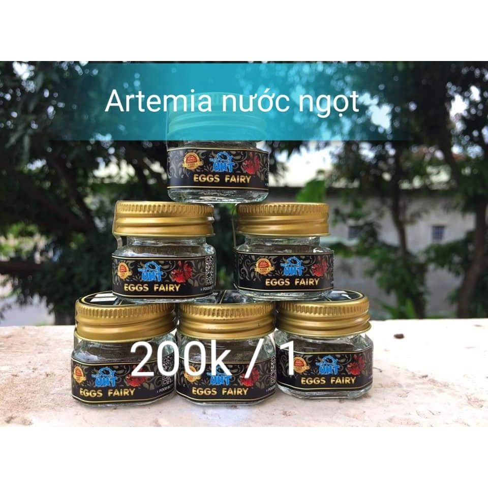 Artemia Nước Ngọt UHT Dạng Hủ - Artemia nuôi sinh khối
