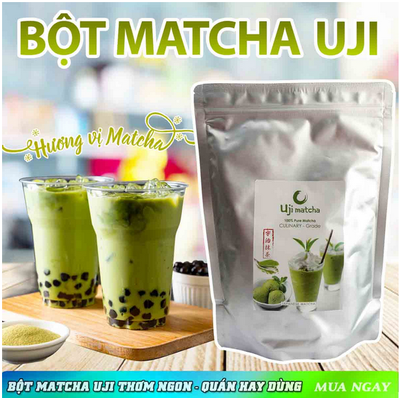 Bột Trà Xanh Matcha Uji Culinary Nhật - Tiện Lợi Dể pha
