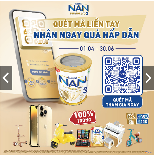 Sữa nan supreme pro 5hmo số 3 800g date 2024