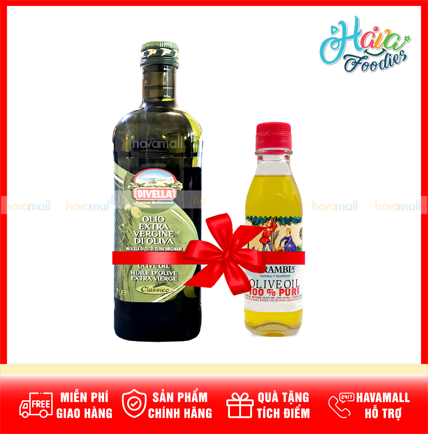 [ HÀNG CÔNG TY NHẬP KHẨU ] Dầu Oliu Extra Virgin Divella Chai 1000ml