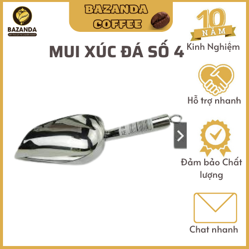 Xúc đá inox 304 số 4