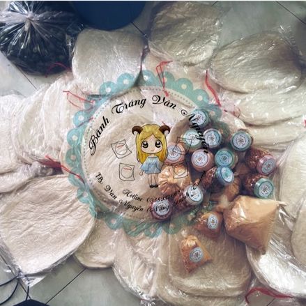 Combo bánh tráng phơi sương xấp và hủ muối nhuyễn CAY VỪA . Bánh tráng vân nguyễn
