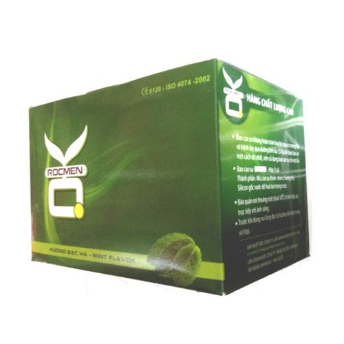 Combo 9 cái bao cao su hương bạc hà rockman loại I