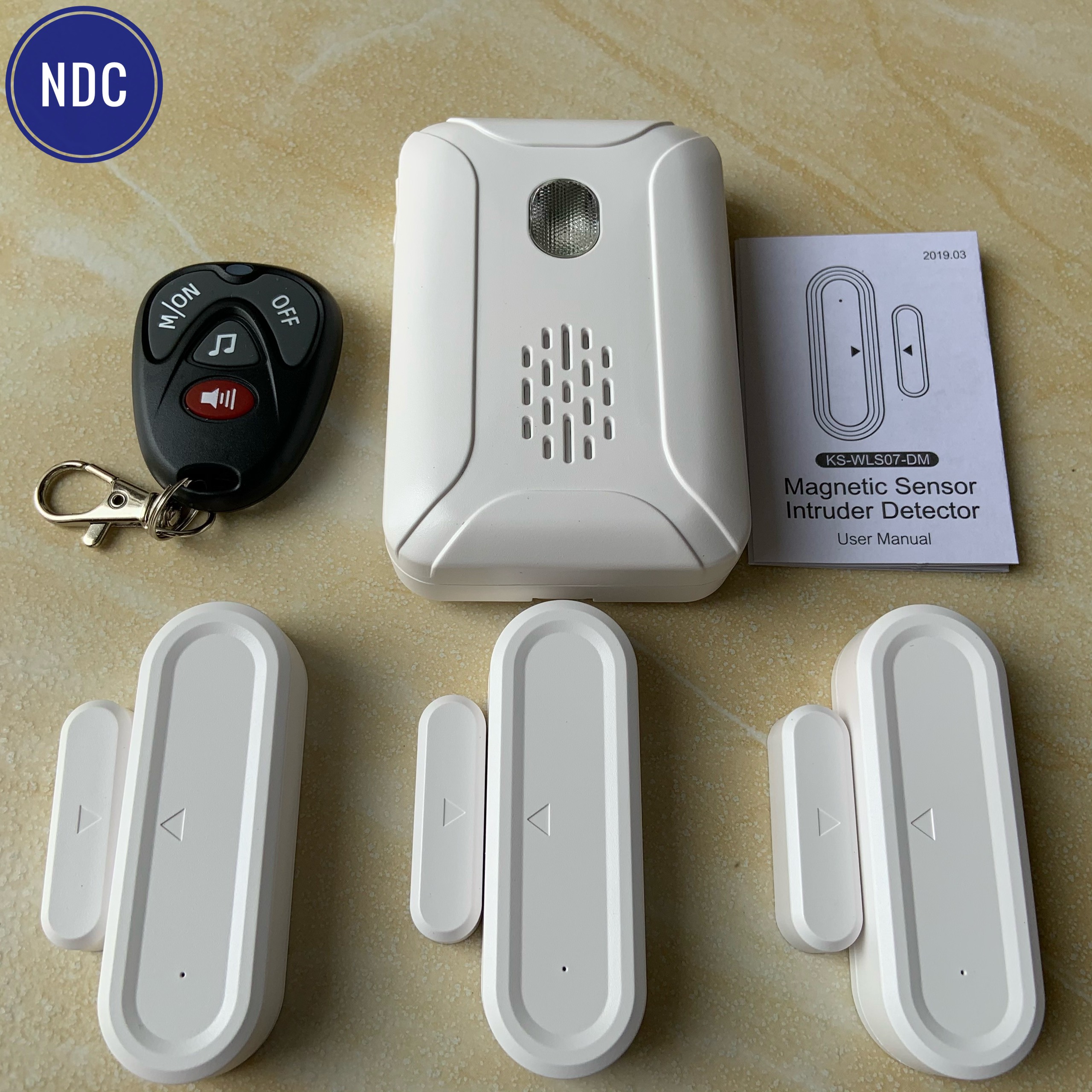 Chuông Báo Khách Báo Động Gắn Cửa Cao Cấp KS-WLS07