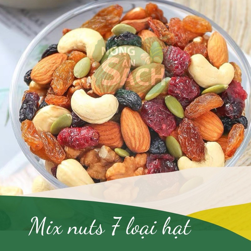 Hạt Mix 7 Loại Hạt Dinh Dưỡng 250G