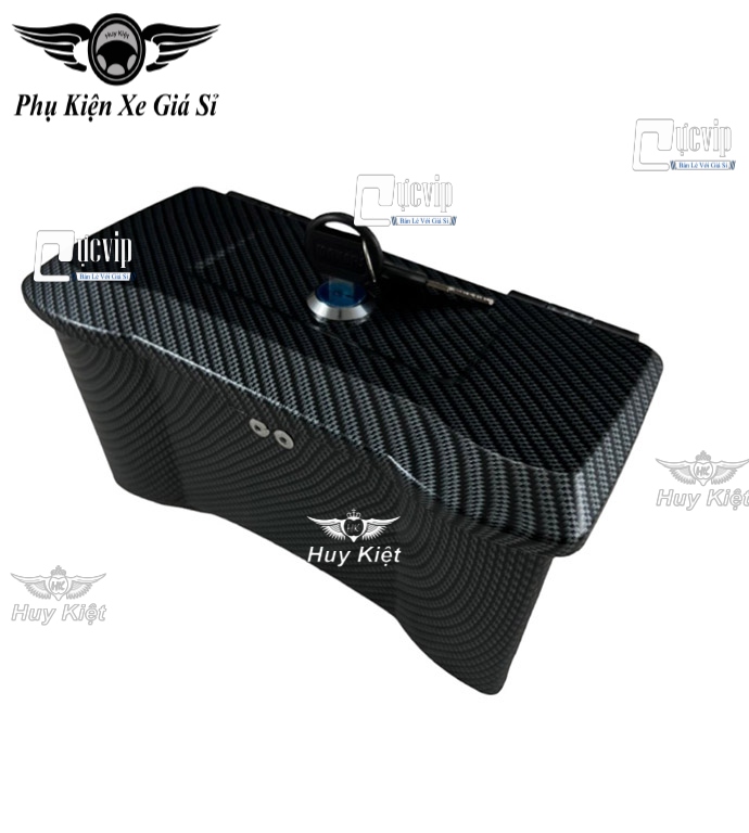 Hộp đựng điện thoại, phụ kiện carbon có khóa gắn winner v1, winner x, winner x v2 v3 ms5976