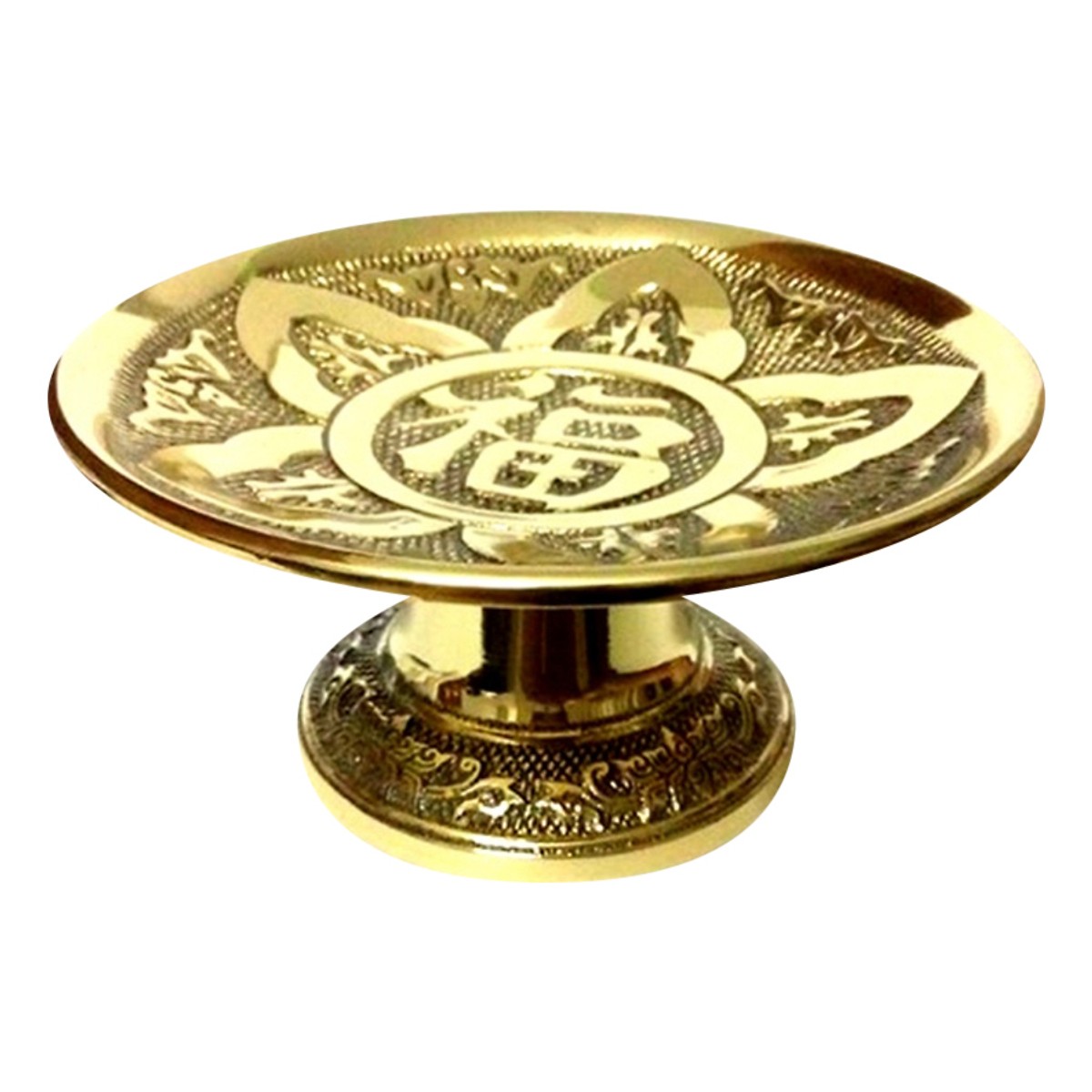 Dĩa hoa quả bằng đồng 13cm nhỏ