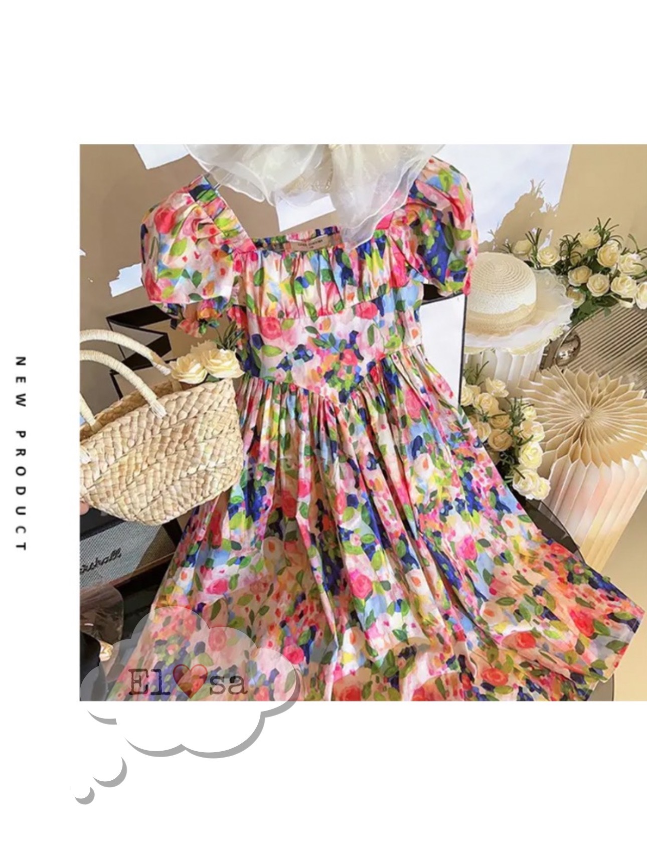 Váy bé gái-- váy hoa mẹ & bé size 8-30kg annakids