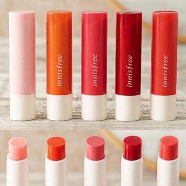 ?son dưỡng có màu innisfree glow tint lip balm-son dưỡng