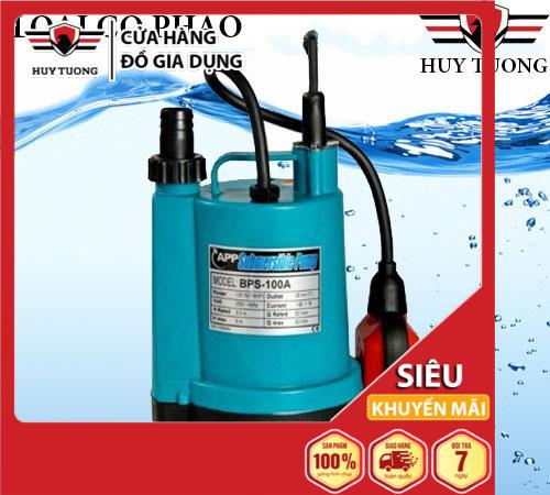 Máy bơm chìm dân dụng APP BPS 100  Không phao  và 100A  Có Phao  220V Bơm