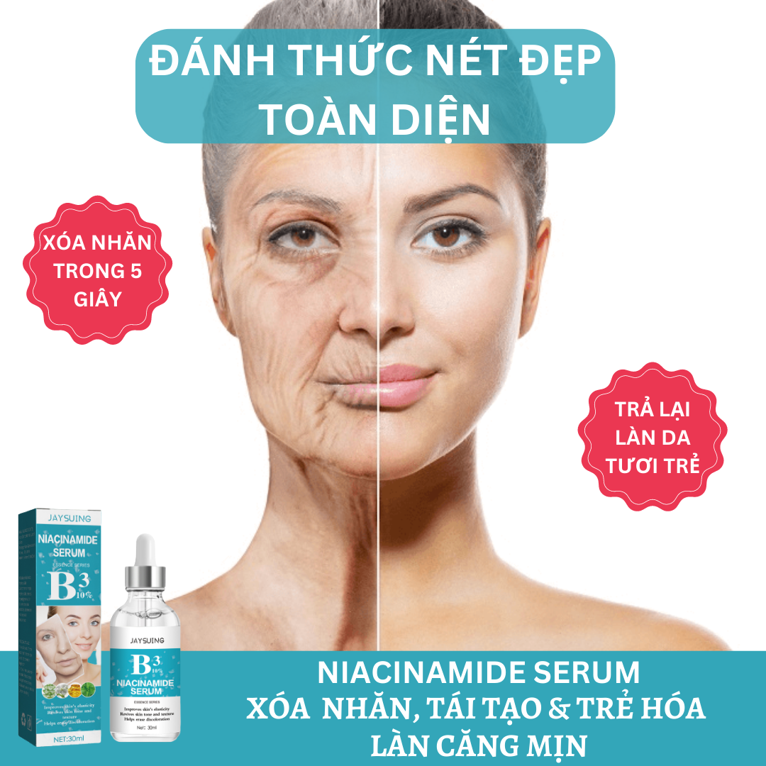 Serum căng bóng da mặt Serum chống lão hóa Serum dưỡng trắng da 30ml mọng da trắng mịn hết sạch nhănngăn ngừa lão hóa da