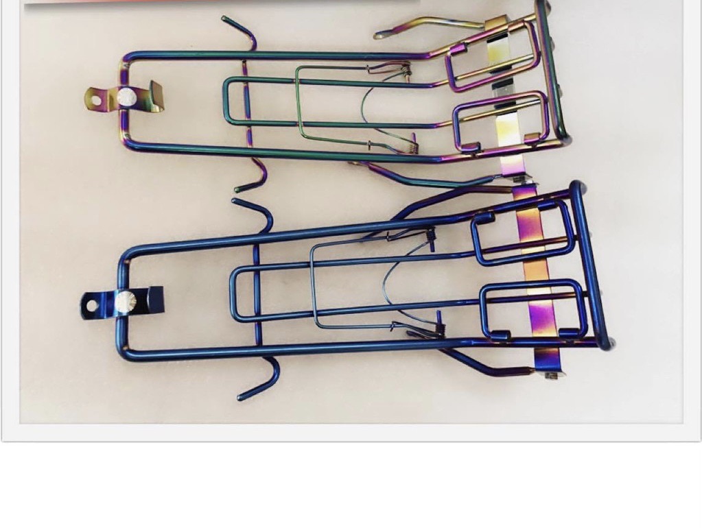 Baga giữa titan inox 304 10li xe máy dành cho Yamaha Sirius Fi ( phun xăng điện tử).