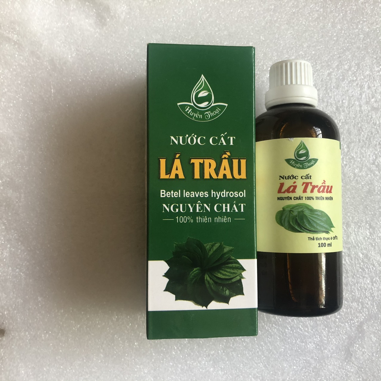 Nước cất lá trầu nguyên chất, Nước cất trầu không.