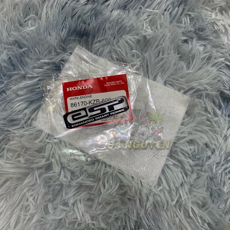 Tem ESP Zin Dán Pô E VARIO/CLICK  AIRBLADE 2015-2021 Hàng Chính Honda Thái Lan