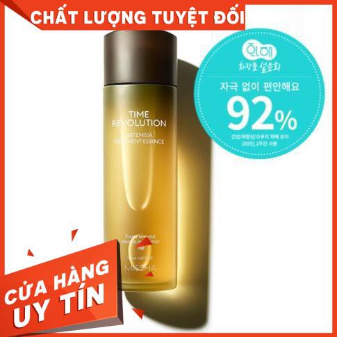 Nước cân bằng từ ngải cưú cho da mụn và nhạy cảm MIssha Time Revolution Artemisia Treatment Essence 150ML, sản phẩm tốt, chất lượng cao, cam kết hàng giống như hình, vui lòng inbox để shop tư vấn thêm