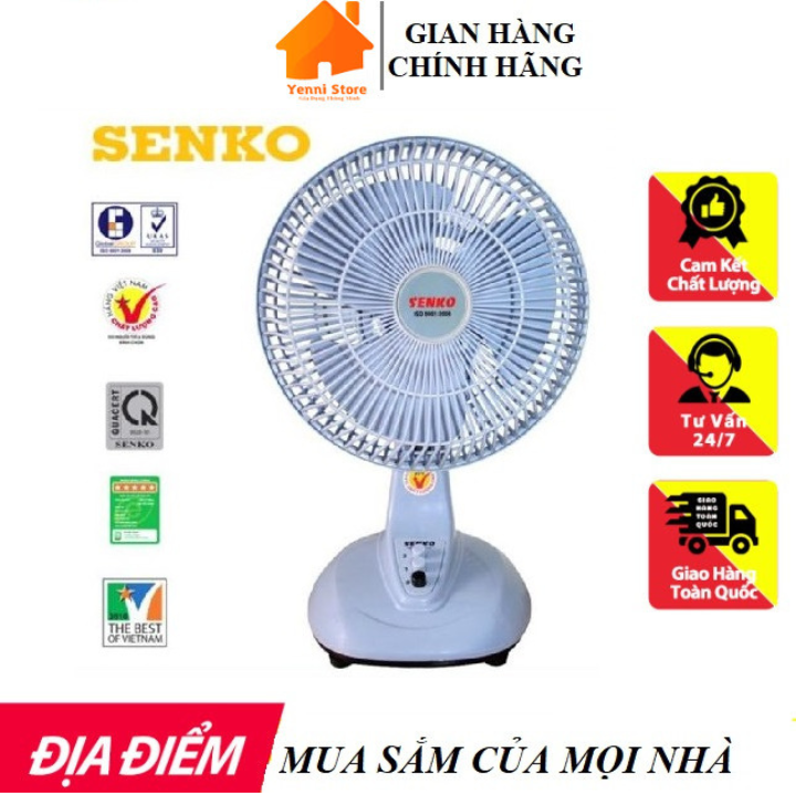 Quạt bàn mini senko b102 - hàng chính hãng- bảo hành 2 năm