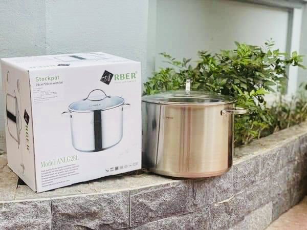 Nồi luộc gà arber 11l sản xuất theo công nghệ và tiêu chuẩn của đức