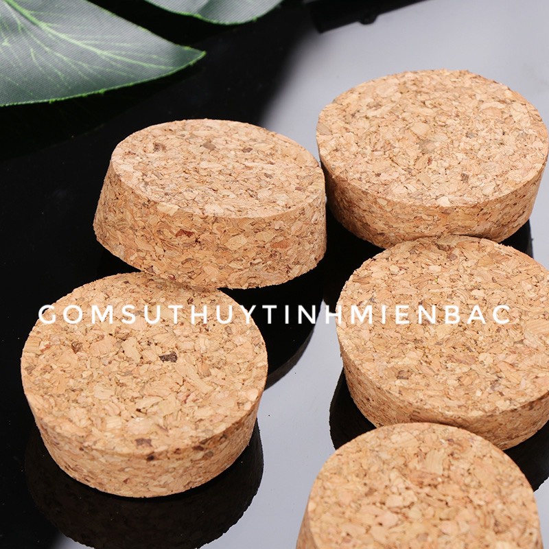 Nắp gỗ/nút gỗ cho các loại chai lọ hũ thủy tinh