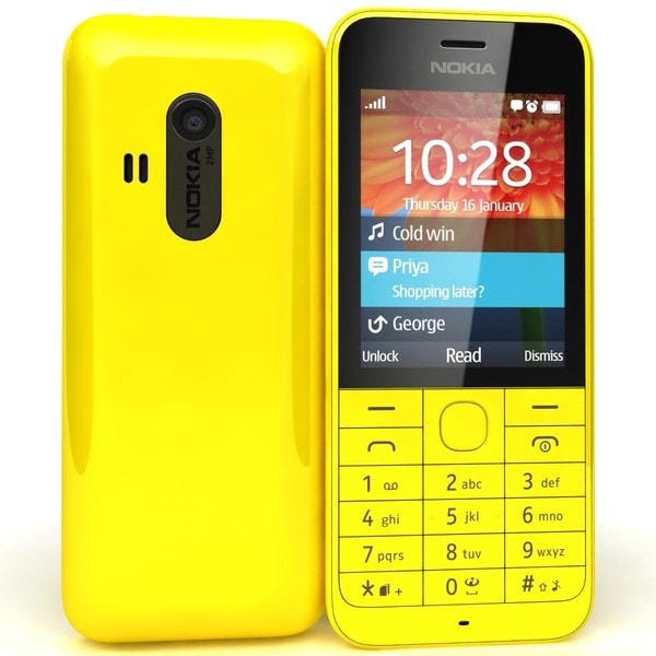 NOKIA 220 (2sim)  sắc nét/ đủ phụ kiện