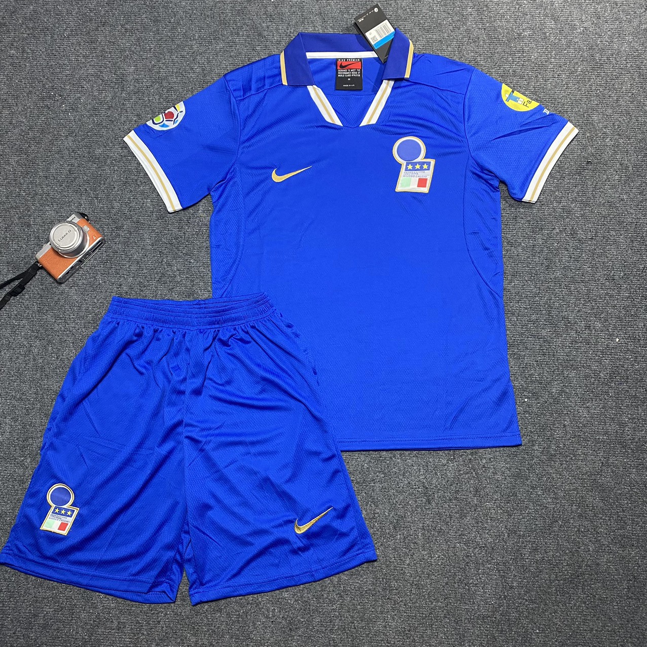 QUẦN ÁO ĐÁ BANH ĐỘI TUYỂN ITALIA XANH 2022 HÀNG THÁI LAN BẢN CHUẨN THI ĐẤU