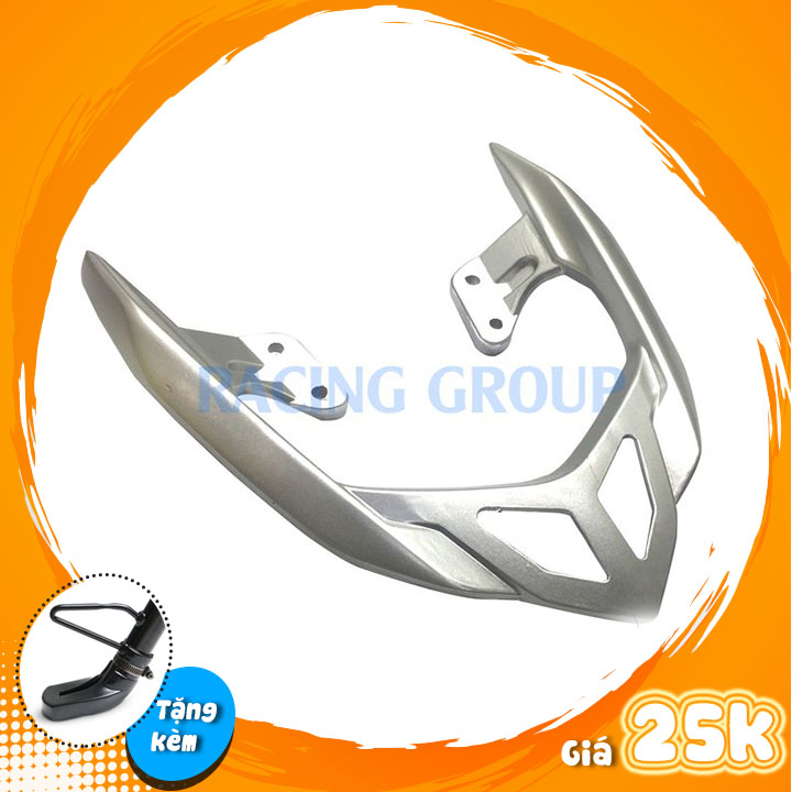 Cảng Sau Xe Máy Sirius Kiểu AB Nhiều Màu Tặng Bọc Chân Chống