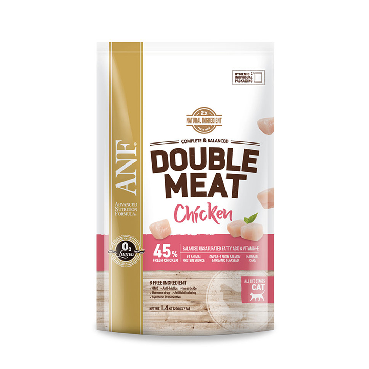 Thức ăn mèo ANF Double Meat Gấp đôi thịt tươi hạt Hàn Quốc - CutePets