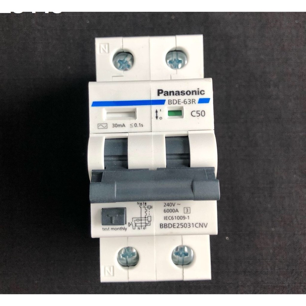 Át chống giật rcbo 50a-63a panasonic
