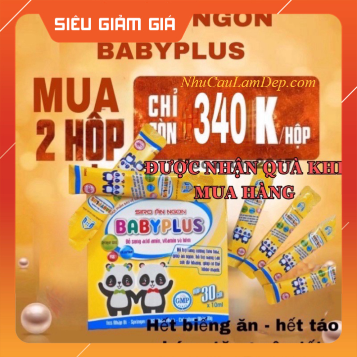 Baby plus siro ăn ngon