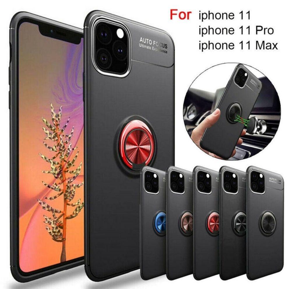 Ốp lưng cao cấp Apple iPhone 11/ 11 Pro/ 11 Pro Max Ring Holder+ Auto Focus Ultimate Experience