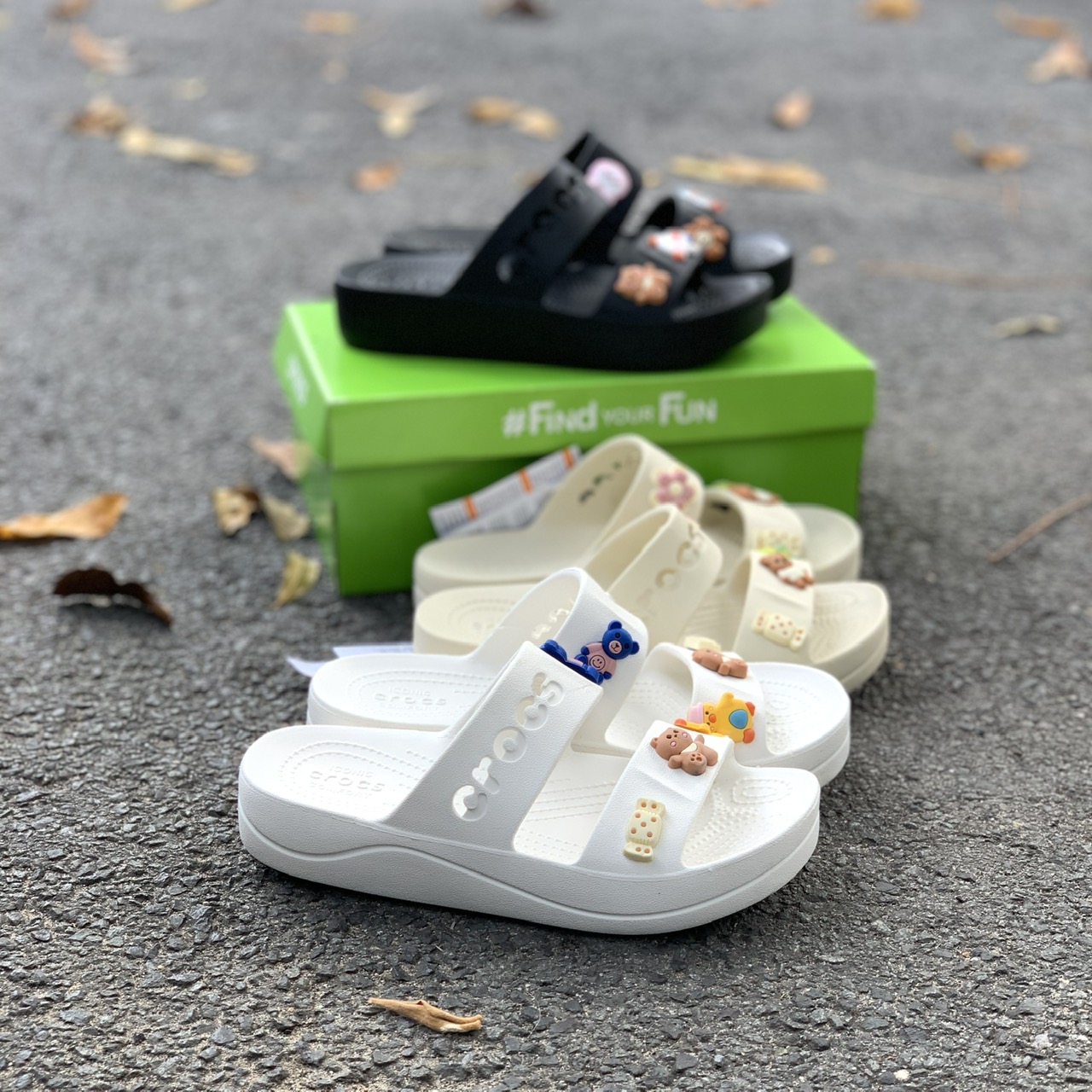 Dép sục Crocs Mega Crush Classic Clog đế cao 3cm tôn dáng, sục siêu bền, thoáng khí, đi mưa màu hồng Tặng 8 sticker 3D-kimngan