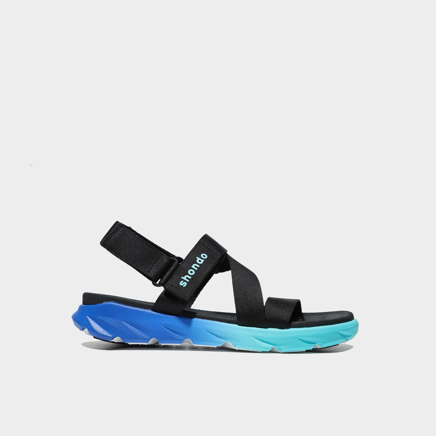 Sandal Shondo F6 Sport ombre đế 2 màu xanh dương - xanh dương nhạt F6S3310